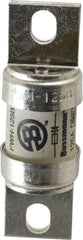 Cooper Bussmann - 500 VAC/VDC, 125 Amp, Fast-Acting Semiconductor/High Speed Fuse - Bolt-on Mount, 3-5/8" OAL, 200 (RMS Symmetrical), 50 at DC kA Rating, 1-5/32" Diam - Apex Tool & Supply