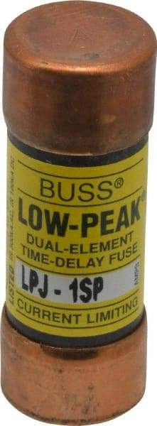 Cooper Bussmann - 300 VDC, 600 VAC, 1 Amp, Time Delay General Purpose Fuse - Fuse Holder Mount, 2-1/4" OAL, 100 at DC, 300 at AC (RMS) kA Rating, 13/16" Diam - Apex Tool & Supply