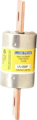 Cooper Bussmann - 300 VDC, 600 VAC, 250 Amp, Time Delay General Purpose Fuse - Bolt-on Mount, 7-1/8" OAL, 100 at DC, 300 at AC (RMS) kA Rating, 2" Diam - Apex Tool & Supply