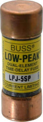 Cooper Bussmann - 300 VDC, 600 VAC, 5 Amp, Time Delay General Purpose Fuse - Fuse Holder Mount, 2-1/4" OAL, 100 at DC, 300 at AC (RMS) kA Rating, 13/16" Diam - Apex Tool & Supply