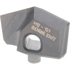 Guhring - Series 4112, 33/64" Diam Grade DK460UF Replaceable Drill Tip - Carbide, Nano-FIREX Finish, 130 Seat Size - Apex Tool & Supply