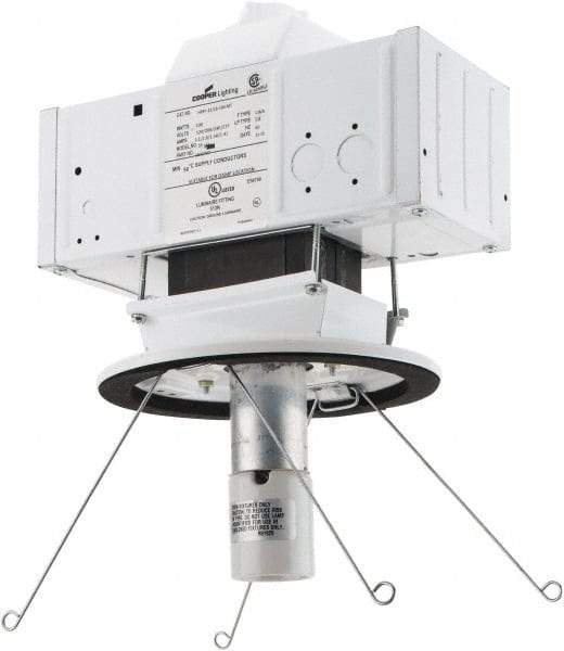 Cooper Lighting - 100 Watt, Low Bay Ballast Housing for High Pressure Sodium Lamp - 22, 28 Inch Wide, 120-277 Volts - Apex Tool & Supply