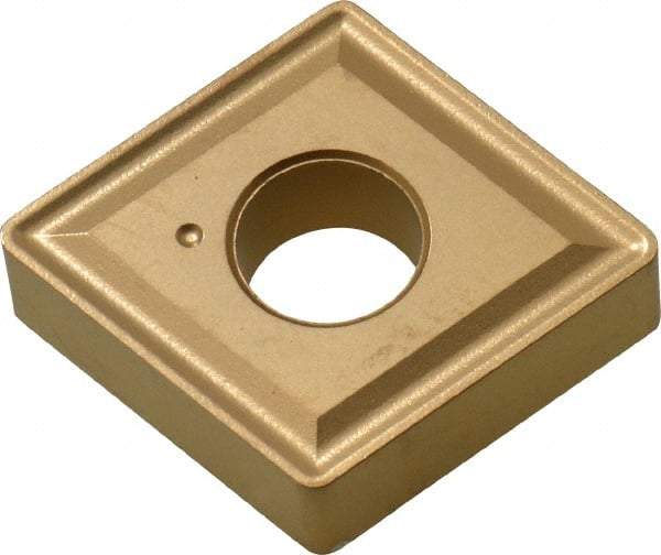 Tungaloy - CNMG643 Grade T9125 Carbide Turning Insert - TiCN/Al2O3 Finish, 80° Diamond, 3/4" Inscr Circle, 1/4" Thick, 3/64" Corner Radius - Apex Tool & Supply