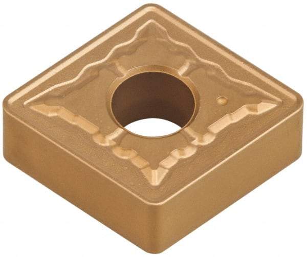Tungaloy - CNMG433 TH Grade T9125 Carbide Turning Insert - TiCN/Al2O3 Finish, 80° Diamond, 1/2" Inscr Circle, 3/16" Thick, 3/64" Corner Radius - Apex Tool & Supply
