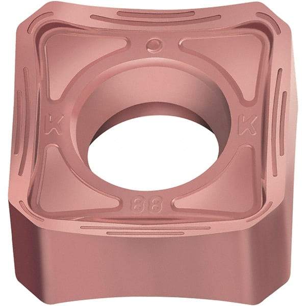 Walter - SNHX1205 K88 Grade WXN15 Carbide Milling Insert - TiCN Plus Finish, 0.252" Thick, 1/2" Inscribed Circle - Apex Tool & Supply