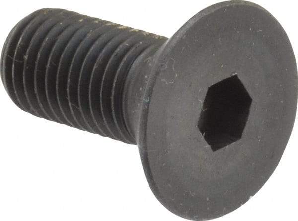 Holo-Krome - 5/16-24 UNF Hex Socket Drive, 82° Flat Screw - Alloy Steel, Black Oxide Finish, Fully Threaded, 3/4" OAL - Apex Tool & Supply