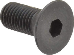 Holo-Krome - 5/16-24 UNF Hex Socket Drive, 82° Flat Screw - Alloy Steel, Black Oxide Finish, Fully Threaded, 3/4" OAL - Apex Tool & Supply