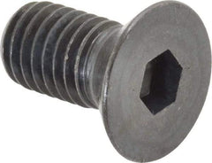 Holo-Krome - 1/2-13 UNC Hex Socket Drive, 82° Flat Screw - Alloy Steel, Black Oxide Finish, Fully Threaded, 1" OAL - Apex Tool & Supply