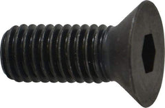 Holo-Krome - 1/2-13 UNC Hex Socket Drive, 82° Flat Screw - Alloy Steel, Black Oxide Finish, Fully Threaded, 1-1/4" OAL - Apex Tool & Supply