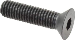 Holo-Krome - 1/2-13 UNC Hex Socket Drive, 82° Flat Screw - Alloy Steel, Black Oxide Finish, Fully Threaded, 2" OAL - Apex Tool & Supply