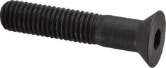 Holo-Krome - 1/2-13 UNC Hex Socket Drive, 82° Flat Screw - Alloy Steel, Black Oxide Finish, Partially Threaded, 2-1/2" OAL - Apex Tool & Supply