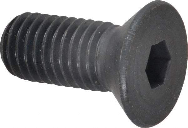 Holo-Krome - 5/8-11 UNC Hex Socket Drive, 82° Flat Screw - Alloy Steel, Black Oxide Finish, Fully Threaded, 1-1/2" OAL - Apex Tool & Supply