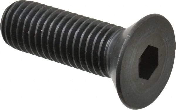 Holo-Krome - 5/8-11 UNC Hex Socket Drive, 82° Flat Screw - Alloy Steel, Black Oxide Finish, Fully Threaded, 2" OAL - Apex Tool & Supply
