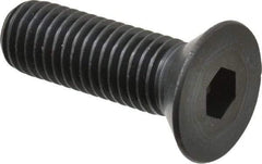 Holo-Krome - 5/8-11 UNC Hex Socket Drive, 82° Flat Screw - Alloy Steel, Black Oxide Finish, Fully Threaded, 2" OAL - Apex Tool & Supply