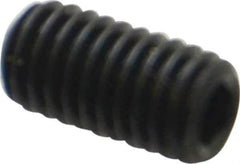 Holo-Krome - #10-32 UNF, 3/8" OAL, Internal Knurl Point Set Screw - Grade 8 Alloy Steel, 3/32" Key - Apex Tool & Supply