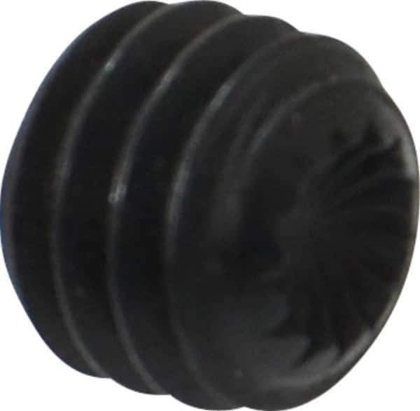 Holo-Krome - 5/16-18 UNC, 1/4" OAL, Internal Knurl Point Set Screw - Grade 8 Alloy Steel, 5/32" Key - Apex Tool & Supply