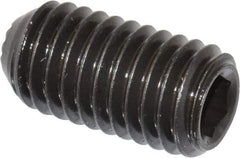 Holo-Krome - 1/2-13 UNC, 1" OAL, Internal Knurl Point Set Screw - Grade 8 Alloy Steel, 1/4" Key - Apex Tool & Supply