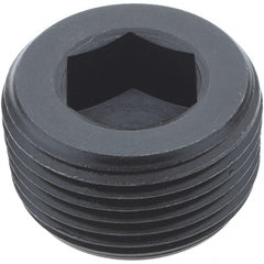 Holo-Krome - 1-11-1/2, 3/4" OAL, Alloy Steel Socket Pressure Plug - Apex Tool & Supply