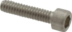 Holo-Krome - #2-56 UNC Hex Socket Drive, Socket Cap Screw - Grade 18-8 Stainless Steel, Uncoated, Fully Threaded, 3/8" Length Under Head - Apex Tool & Supply
