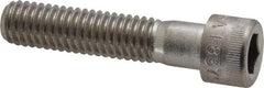 Holo-Krome - 3/8-16 UNC Hex Socket Drive, Socket Cap Screw - Grade 18-8 Stainless Steel, Uncoated, Partially Threaded, 1-3/4" Length Under Head - Apex Tool & Supply