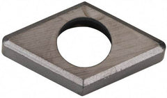 Kennametal - 3/8" Inscribed Circle, Diamond (Shape) Turning Shim for Indexables - 0.13" Thick, IDSN Shim Style, Negative Rake - Apex Tool & Supply