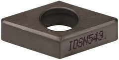 Kennametal - 5/8" Inscribed Circle, Diamond (Shape) Boring Bar Shim for Indexables - 1/4" Thick, IDSN Shim Style, Negative Rake - Apex Tool & Supply