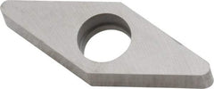 Kennametal - 1/2" Inscribed Circle, Diamond (Shape) Boring Bar Shim for Indexables - 3/16" Thick, IVSN Shim Style, Negative Rake - Apex Tool & Supply