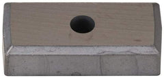 Kennametal - 3.17mm Inscribed Circle, Rectangle Grooving Shim for Indexables - 0.188" Thick, SM Shim Style, Left Hand, Right Hand Cut - Apex Tool & Supply