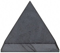Kennametal - 1/2" Inscribed Circle, Triangle, CBT Chipbreaker for Indexables - 0.084" Effective Width - Apex Tool & Supply