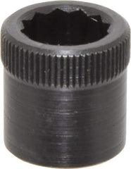 Holo-Krome - 3/8-16" Thread Uncoated Steel Allen Nut - 3/8" Diam, 3/8" Hex Key - Apex Tool & Supply