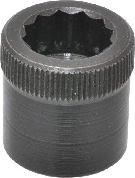 Holo-Krome - 1/2-20" Thread Uncoated Steel Allen Nut - 1/2" Diam, 1/2" Hex Key - Apex Tool & Supply