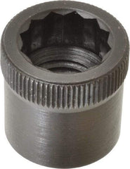 Holo-Krome - 1-8" Thread Uncoated Steel Allen Nut - 1" Diam, 1" Hex Key - Apex Tool & Supply