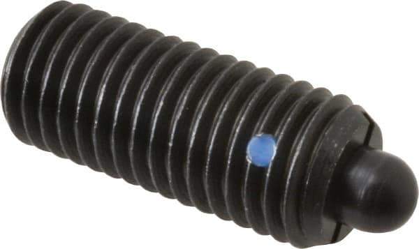 Gibraltar - 3/4-10, 1-3/4" Thread Length, 5/16" Plunger Projection, Steel Threaded Spring Plunger - 0.374" Max Plunger Diam, 1-3/4" Plunger Length, 6.7 Lb Init End Force, 37.3 Lb Final End Force - Apex Tool & Supply
