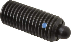Gibraltar - 3/4-10, 1-3/4" Thread Length, 5/16" Plunger Projection, Steel Threaded Spring Plunger - 0.374" Max Plunger Diam, 1-3/4" Plunger Length, 6.7 Lb Init End Force, 37.3 Lb Final End Force - Apex Tool & Supply