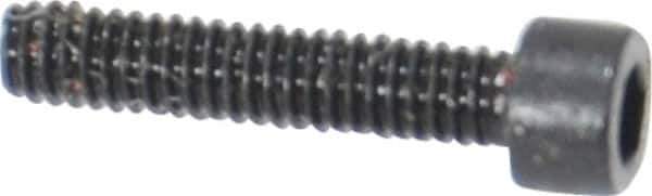 Holo-Krome - #1-72 UNF Hex Socket Drive, Socket Cap Screw - Alloy Steel, Black Oxide Finish, Fully Threaded, 3/8" Length Under Head - Apex Tool & Supply