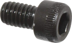 Holo-Krome - #6-40 UNF Hex Socket Drive, Socket Cap Screw - Alloy Steel, Black Oxide Finish, Fully Threaded, 1/4" Length Under Head - Apex Tool & Supply