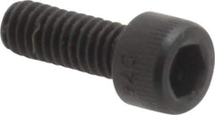 Holo-Krome - #6-40 UNF Hex Socket Drive, Socket Cap Screw - Alloy Steel, Black Oxide Finish, Fully Threaded, 3/8" Length Under Head - Apex Tool & Supply