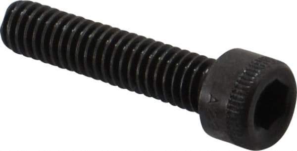 Holo-Krome - #6-40 UNF Hex Socket Drive, Socket Cap Screw - Alloy Steel, Black Oxide Finish, Fully Threaded, 5/8" Length Under Head - Apex Tool & Supply
