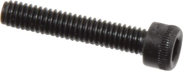 Holo-Krome - #6-40 UNF Hex Socket Drive, Socket Cap Screw - Alloy Steel, Black Oxide Finish, Fully Threaded, 3/4" Length Under Head - Apex Tool & Supply