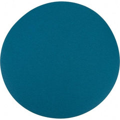 Norton - 20" Diam, 80 Grit Zirconia Alumina Adhesive PSA Disc - Coarse Grade, Blue, Y Weighted Backing, Flexible - Apex Tool & Supply