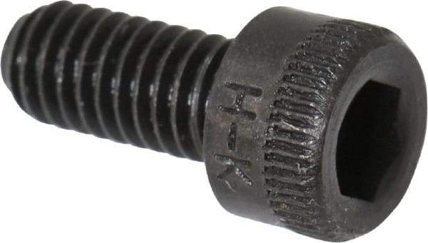 Holo-Krome - #8-36 UNF Hex Socket Drive, Socket Cap Screw - Alloy Steel, Black Oxide Finish, Fully Threaded, 3/8" Length Under Head - Apex Tool & Supply