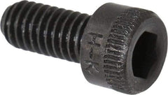 Holo-Krome - #8-36 UNF Hex Socket Drive, Socket Cap Screw - Alloy Steel, Black Oxide Finish, Fully Threaded, 3/8" Length Under Head - Apex Tool & Supply
