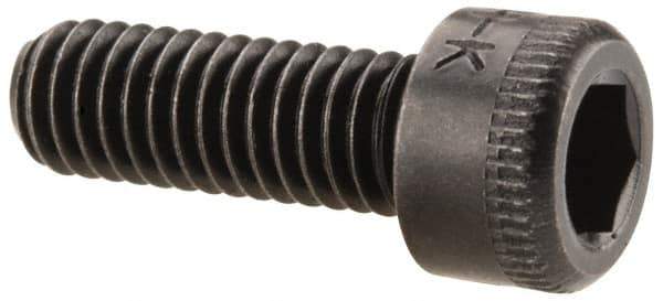 Holo-Krome - #8-36 UNF Hex Socket Drive, Socket Cap Screw - Alloy Steel, Black Oxide Finish, Fully Threaded, 1/2" Length Under Head - Apex Tool & Supply