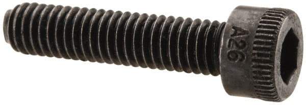 Holo-Krome - #8-36 UNF Hex Socket Drive, Socket Cap Screw - Alloy Steel, Black Oxide Finish, Fully Threaded, 3/4" Length Under Head - Apex Tool & Supply