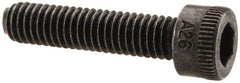 Holo-Krome - #8-36 UNF Hex Socket Drive, Socket Cap Screw - Alloy Steel, Black Oxide Finish, Fully Threaded, 3/4" Length Under Head - Apex Tool & Supply