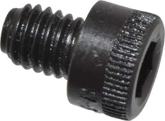 Holo-Krome - #10-32 UNF Hex Socket Drive, Socket Cap Screw - Alloy Steel, Black Oxide Finish, Fully Threaded, 1/4" Length Under Head - Apex Tool & Supply