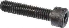Holo-Krome - #10-32 UNF Hex Socket Drive, Socket Cap Screw - Alloy Steel, Black Oxide Finish, Fully Threaded, 7/8" Length Under Head - Apex Tool & Supply
