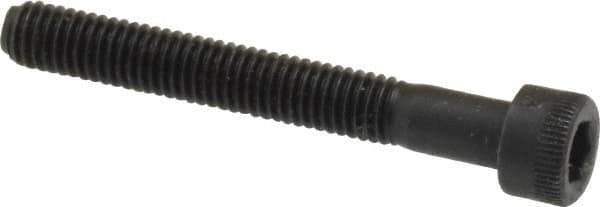 Holo-Krome - #10-32 UNF Hex Socket Drive, Socket Cap Screw - Alloy Steel, Black Oxide Finish, Partially Threaded, 1-1/2" Length Under Head - Apex Tool & Supply