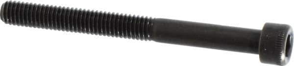 Holo-Krome - #10-32 UNF Hex Socket Drive, Socket Cap Screw - Alloy Steel, Black Oxide Finish, Partially Threaded, 2" Length Under Head - Apex Tool & Supply