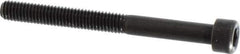 Holo-Krome - #10-32 UNF Hex Socket Drive, Socket Cap Screw - Alloy Steel, Black Oxide Finish, Partially Threaded, 2" Length Under Head - Apex Tool & Supply